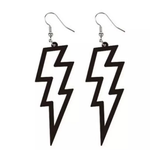 🖤⚡️earrings ⚡️🖤 - Picture 2 of 3